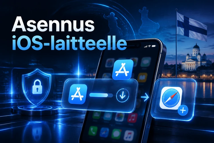 Asennus iOS-laitteelle