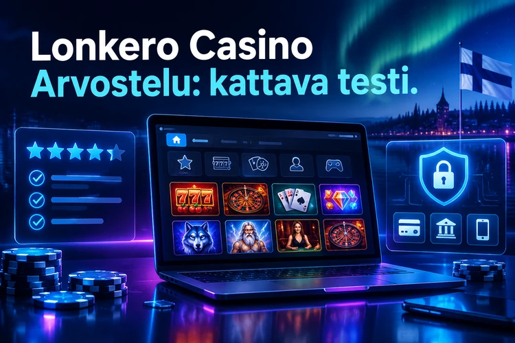 Lonkero Casino Arvostelu: kattava testi
