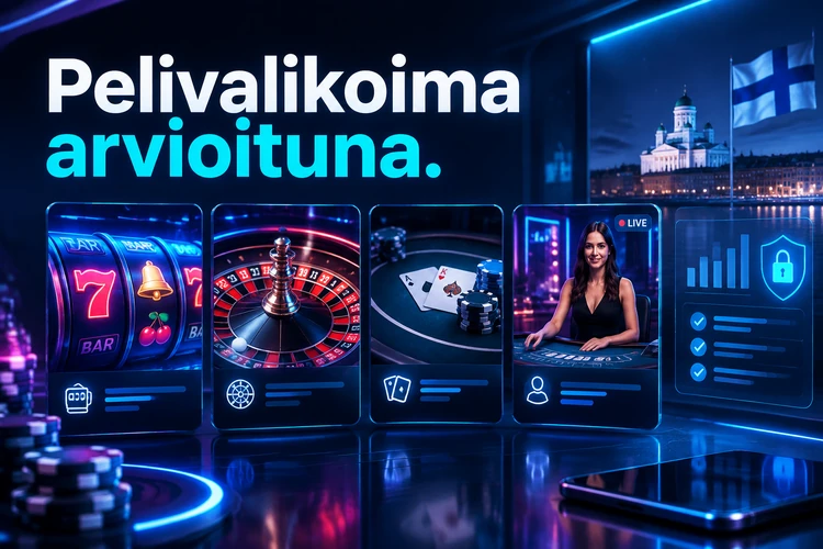 Pelivalikoima arvioituna