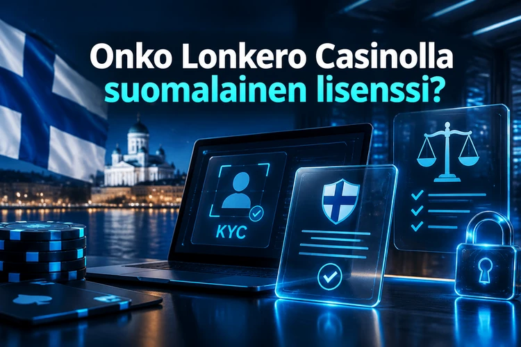 Onko Lonkero Casinolla suomalainen lisenssi?